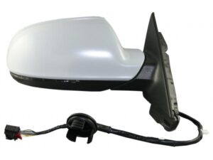 Espejo Derecho Eléctrico Para Pintar Convexo Térmico Con Piloto 8pin (5p) Audi A3 10- Ref 105.0225029