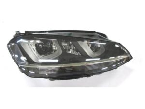 Faro Derecho Eléctrico Con Motor Drt (d3s/h7/h21/led) Vw Golf Vii 13- Ref 101.23620011