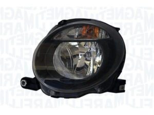 Faro Izquierdo C/reg Alcance Luzes I/negro Magneti Marelli Fiat 500 10- Ref 104.LPM302B