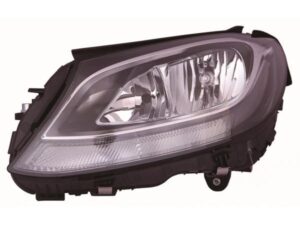 Faro Izquierdo Eléctrico Con Motor (h7/h7/pwy24w/led) Mercedes C W205 14- Ref 101.14410002