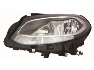 Faro Izquierdo Eléctrico Con Motor Interior Oscuro (h7/h7/led) Mercedes B W246 14- Ref 101.14351006