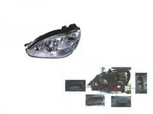 Faro Izquierdo Eléctrico (hid/h7) (3to) Mercedes W220 02- Ref 101.14230002