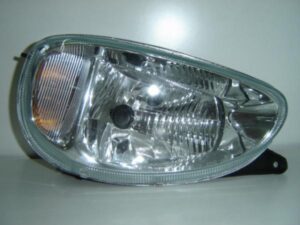 Faro Izquierdo Eléctrico Interior Claro Vidro Liso Opel Corsa Gsi 93- Ref 101.16144104